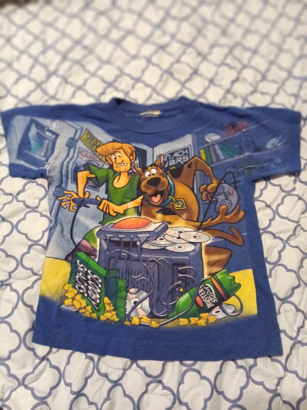 Blue Kids Scooby-Doo Graphic Tee